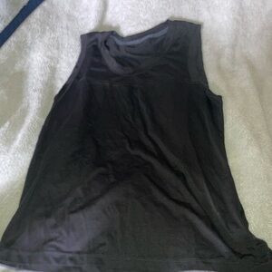 Black Sleeveless Women's Top